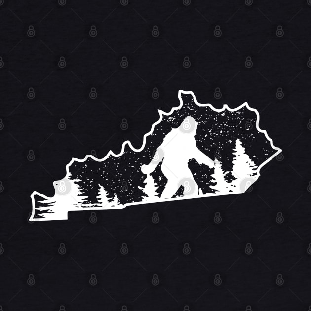 Kentucky Bigfoot Gift by Tesszero